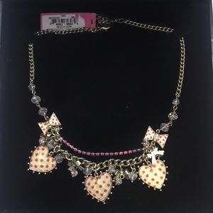 Betsey Johnson Charm Necklace